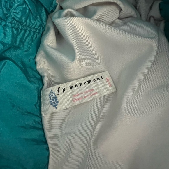 SOLD!Free People FP Movement The Way Home teal shorts - Picture 3 of 4